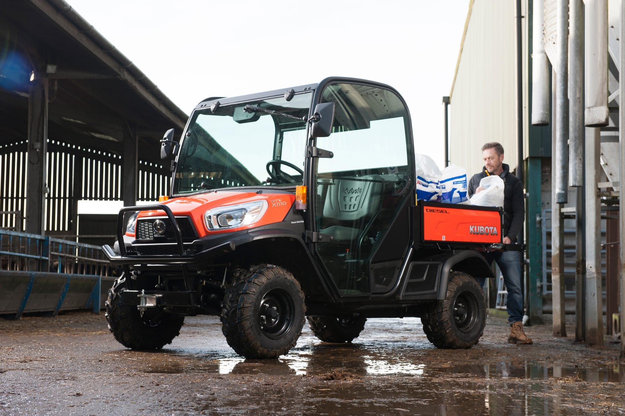 Kubota RTVX1110 Utility Vehicle For Hire From £140/Day Lister Wilder